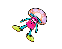 Shooting Star Kiss Sticker