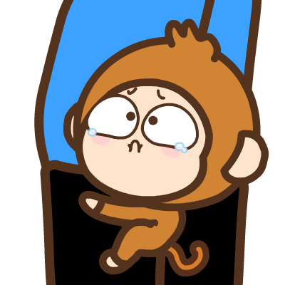 Monkey Sticker