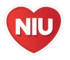 Heart Love Sticker by Northern Illinois University