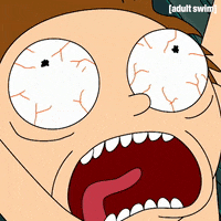 Freaking Out Season 1 GIF by Rick and Morty