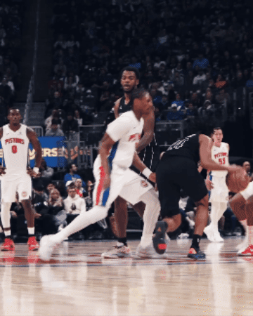 Buzzer Beater Nba GIF by Detroit Pistons