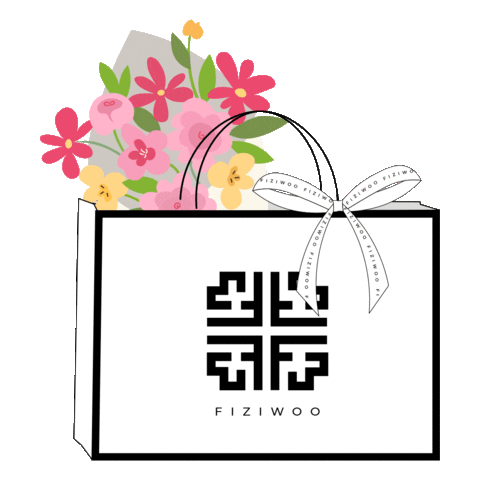 Flower Sticker by Fiziwoo