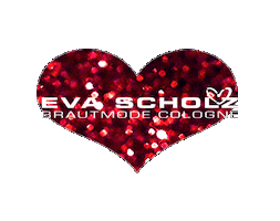 Heart Wedding Sticker by Eva Scholz Brautmode