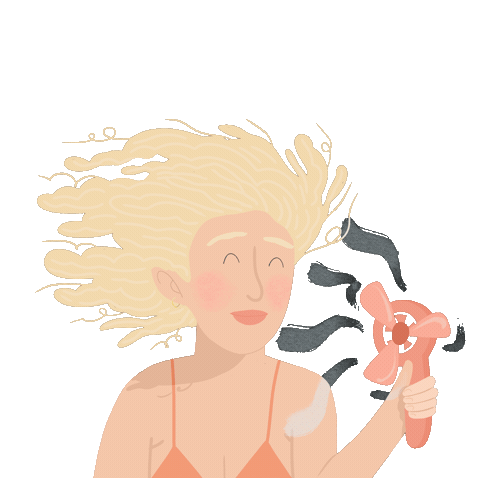 Summer Fan Sticker
