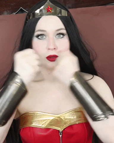 Wonder Woman Disney GIF by Lillee Jean