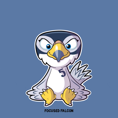 Bird Falcon GIF by VeeFriends