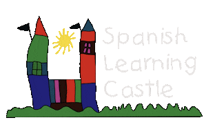 Spanish Learning Castle Sticker