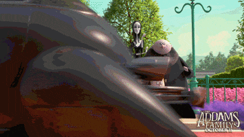 Fester Morticia Addams GIF by The Addams Family