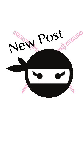 Crystal Ninja Sticker