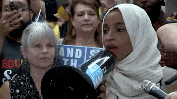 news ilhan omar when i said i was the presidents nightmare well youre watching it now GIF