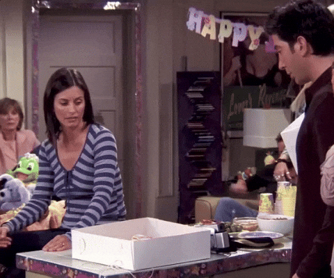 Episode 4: The One with the Cake GIFs - Find & Share on GIPHY