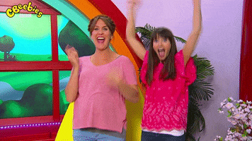 birthday party dancing GIF by CBeebies HQ