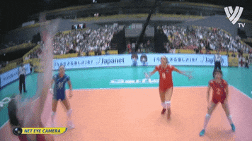 Player Of The Week: NATALIYA GONCHAROVA (RUS) by Volleyball World | GIPHY