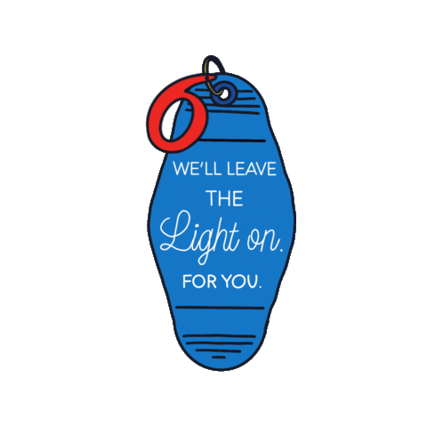 motel 6 will leave the light on for you