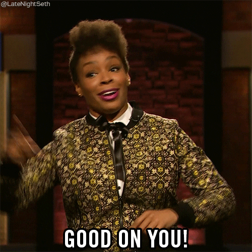 Seth Meyers Congratulations GIF by Late Night with Seth Meyers Find