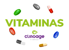 clinoage vitaminas Sticker