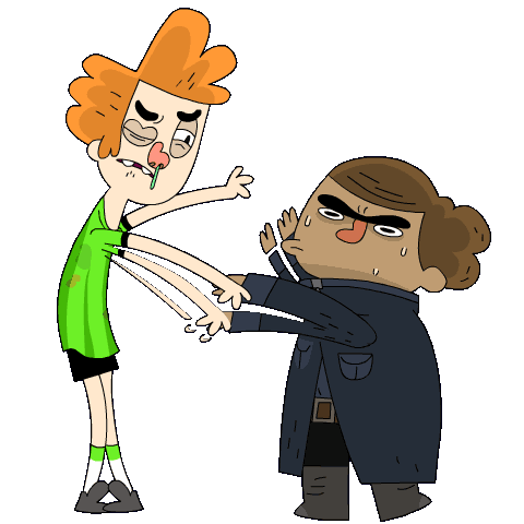 Fight Cn Sticker by Cartoon Network Brasil for iOS & Android ...