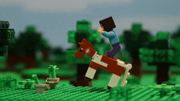 trying hard never give up GIF by LEGO