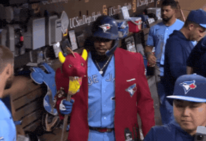 Home Run Celebration GIF by Toronto Blue Jays