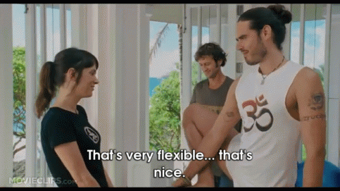 Flexible Russell Brand GIF - Find & Share on GIPHY