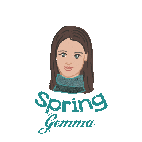 Spring Donna Sticker by Ecoalternativa