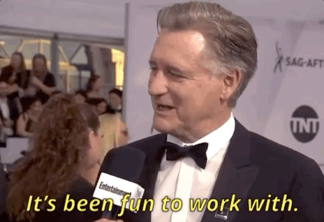 sag awards gif pullman bill its fun been work giphy everything