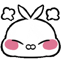 Lineスタンプ 怒る Sticker by クレイジー闇うさぎ