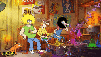 Animation Dancing GIF by The Freak Brothers