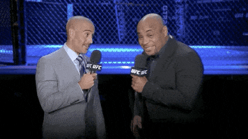 Excited Daniel Cormier GIF by UFC
