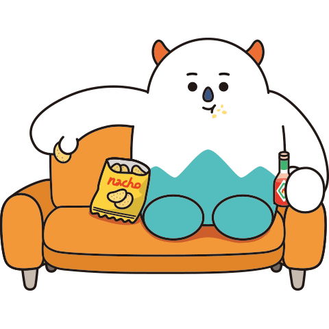 Hungry Food Sticker