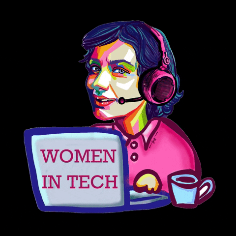 herwill_global stem women empowerment women in stem women in tech GIF