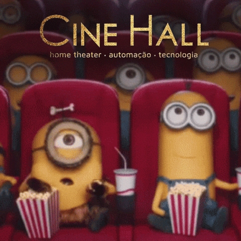 Cinema Minions GIF by Clube da Robótica