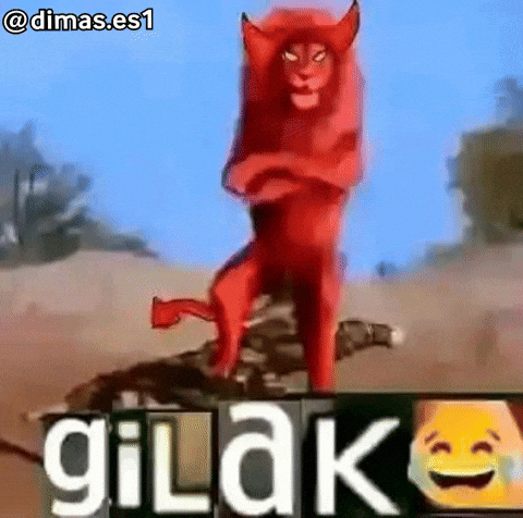 Singa Gilak GIF
