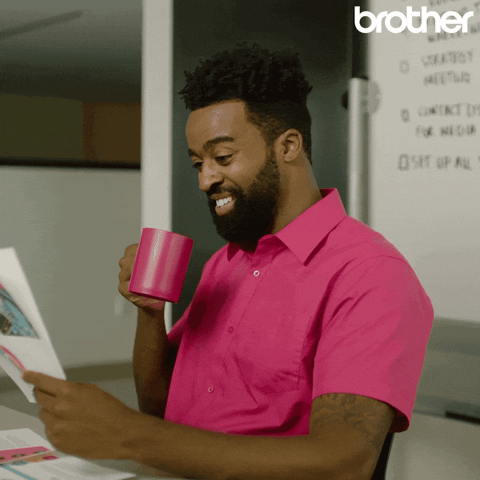 Coffee Smile GIF by Brother USA