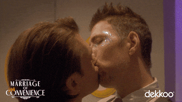 Gay Kiss GIF by MyPetHippoProductions