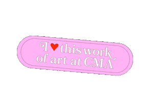 Cma Sticker by Columbus Museum of Art