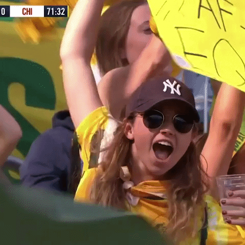 Fans Celebrate GIF by Football Australia