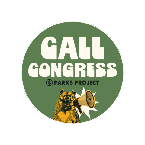 National Parks Standup Sticker by Parks Project