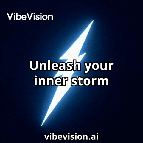 Power Unleash GIF by VibeVision