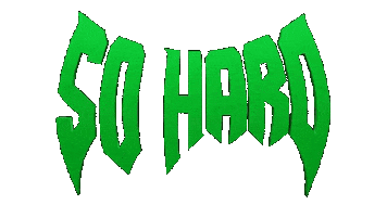 SO HARD. Sticker