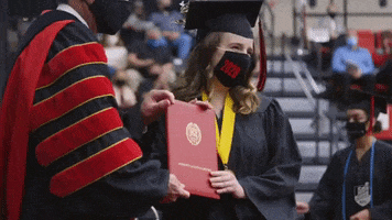 Graduation Graduate GIF by University of Central Missouri