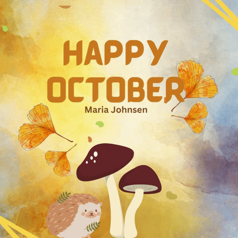 Fall Thanksgiving GIF by Maria Johnsen
