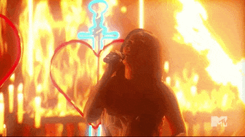Kacey Musgraves Burn GIF by 2021 MTV Video Music Awards