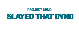 Loop Typography Sticker by Project Send