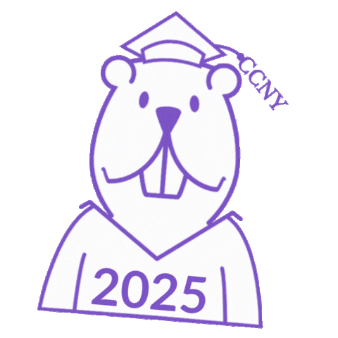 Graduation Cuny Sticker by The City College of New York