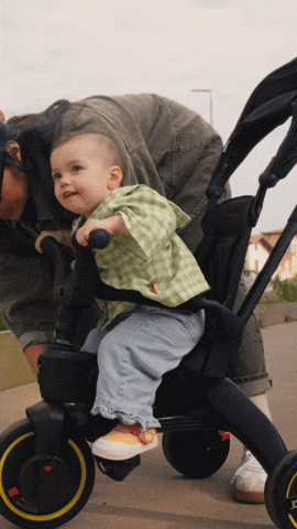 Ready To Roll Happy Baby GIF by Doona™ - Parenting Made Simple