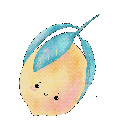 Happy Lemon Sticker