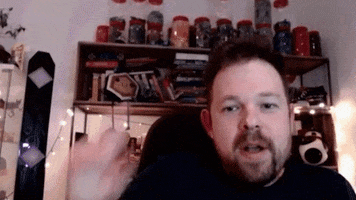 Mike Bithell Space GIF by Play Watch Listen Podcast