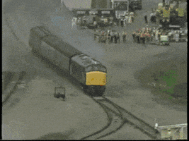 Train Crash GIF