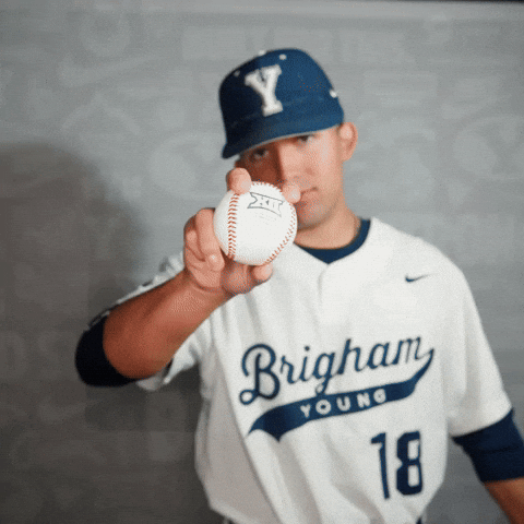 Brigham Young Byu Baseball GIF by BYU Cougars